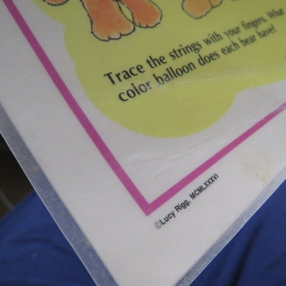 Vintage LUCY RIGGS 1986 Placemat COUNTRY FAIR #8 (professional thick lamination) - Picture 10 of 12